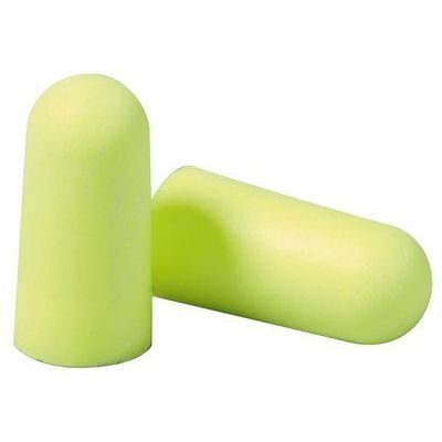 3M Health Care 312-1250 E-A-Rsoft Earplug, Uncorded, Yellow Neon's (Pack of 2000)