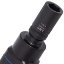 JET 1 Inch Drive Impact Socket Set - SAE 6 Point Deep Sockets with Torque Drive - 9 Pieces