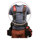 MILWAUKEE 48-22-8145 Padded Rig Suspender Pro Work Tool Durable