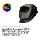 Case/3: 3M Speedglas 04-0100-20NC-CA Auto Darkening Welding Helmet (Sensitivity 4 Level TIG10A & MIG/MAG, Stick)