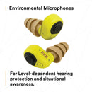 3M PELTOR 93825 Level Dependent Earplug, LEP-200