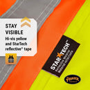 Pioneer V1120661U Hi-Vis Waterproof Quilted Bib Pant - Yellow/Green (Medium)