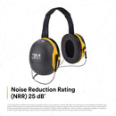 3M PELTOR X2B X Series behind-The-head Earmuffs. Each