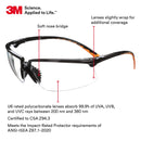3M Safety Glasses, Privo, 20 Pack, ANSI Z87, Anti-Fog Clear Lens, Black Frame, European Style