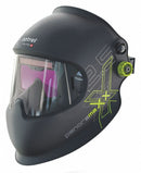 OPTREL Panoramaxx Series, Auto-Darkening Welding Helmet, 5 to 12 Lens Shade, 2.30" x 6.30" Viewing Area
