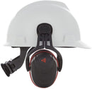 MSA V-Gard Helmet Ear Defenders - Enhanced Comfort Hearing Protection with Helmet Mount for V-Gard Cap Style Hard Hats