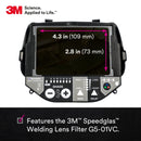 3M Speedglas G5-01 Heavy-Duty Welding Helmet with 3M Adflo High-Altitude PAPR Assembly 46-1101-30iVC-CA, G5-01VC ADF, 1 EA/Case , Black