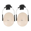 3M Safety H6P3E Ear Muffs, 21DB Hearing Protection Helmet Hat Mounted Earmuffs Ear Defenders for Heavy-Duty Engineering, Foundry, Steel Mills, Mining - Black