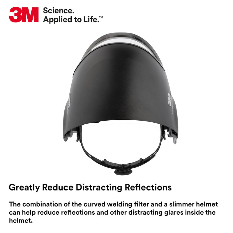 3M Speedglas G5-02 Welding Helmet w/Curved ADF Headband Cleaning Wipe/Bag