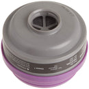 Honeywell 7581P100L Combo Organic Vapor and P100 Particulate Filter Cartridge ,Pack of 2 Black/Magenta, 2.75 X 7 X 3.5