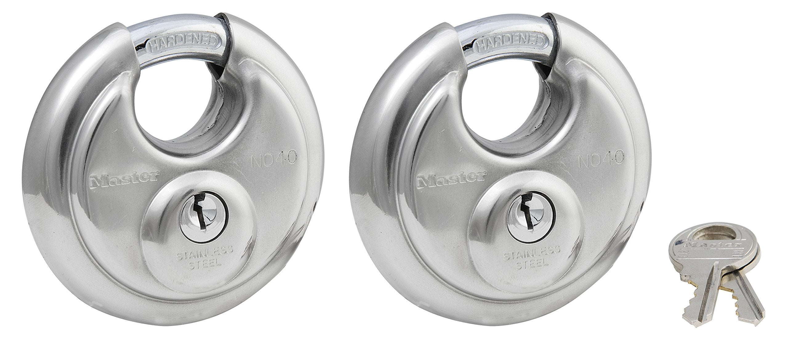 Master Lock 40DPF Stainless Steel Discus Padlock