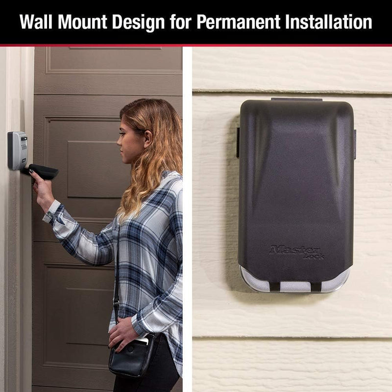 Master Lock 5401D Select Access Wall-Mounted Key Storage Box with Set-Your-Own Combination Lock