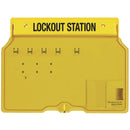 Master Lock 4-Padlock Capacity Lockout Station with Cover