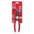 Milwaukee 48-22-3079 6-In-One Combination Wire Stripping and Reaming Pliers for Electricians