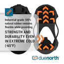 Due North GripPro Spikeless Ice Cleats - Perfect for Transitioning Between Indoor/Outdoor Surfaces - 22 Hi-Vis Chevrons for Maximum Grip