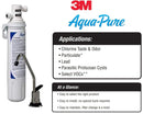 3M Aqua-Pure Under Sink Dedicated Faucet Replacement Water Filter Cartridge, fo