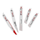 Milwaukee 5 Piece Demo Reciprocating Saw Blade Set Sawzall Bl Set - Demo (5-Piece)