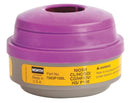 North Respirator Cartridge, Yellow/Magenta, Pr - 7583P100L, (Pack of 2)