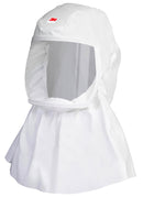 Case/5: 3M Versaflo S-433S-5 Hood with Integrated Head Suspension, white, small/medium