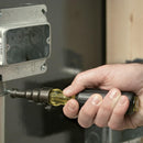 Klein 85191 7-1/2-Inch Conduit-Fitting and Reaming Screwdriver