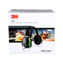 3M PELTOR X Series Earmuffs, X1B, behind-the-head
