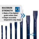 JET Punch and Chisel Set - with Storage Pouch - 24 Pieces