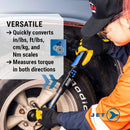 JET Digital Torque Wrench - 3/8 Inch Drive - 5-99.5 ft/lb Torque