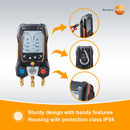Testo 550s Smart Digital Manifold Kit with Wireless Temperature Probes, -14 to 870 psi
