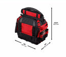 48-22-8316 for Milwaukee 15" Structured Tool Bag with 65 Pockets, Backpack Toolbag, Tool Heavy Duty Bag