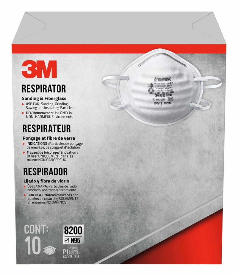 3M Sanding and Fiberglass Non-Vented Respirator,
