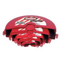 Master Lock 485 Rotating Gate Valve Lockout, 1"-13" Handle Diameter, Set of 5, Red