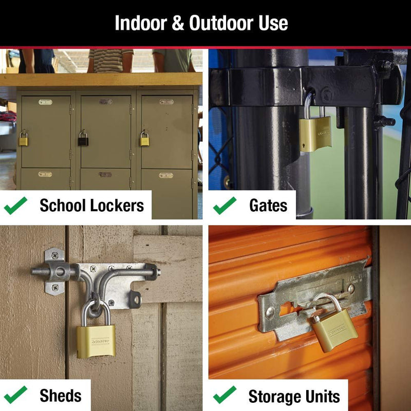 Master Lock 175 Resettable Set-Your-Own Combination Lock