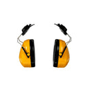 Clearance..Open Box..3M PELTOR H9P3E Optime 98 Earmuffs, hard hat attached. Each