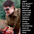 3M E-A-Rsoft Yellow Neons Corded Earplugs Large, Hearing Conservation 311-1251 in Poly Bag Large Size