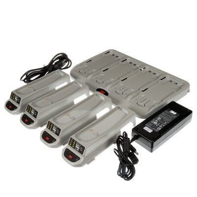 3M Versaflo TR-344N 4-Station Battery Charger Kit. Each