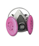 3M 50051131070245 Half Face Piece Respirators 6000 Series, Reusable