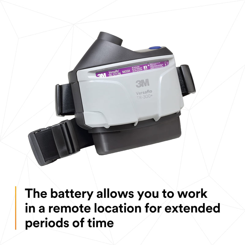 3M™ Versaflo™ PAPR Assembly TR-307N+, with Easy Clean Belt and High Capacity Battery 1 EA/Case