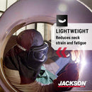 Jackson Safety 46200 Rebel ADF Welding Mask and Hood Kit, 1.38" x 3.54" Viewing Area