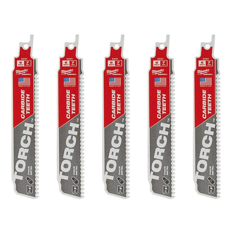 MILWAUKEE 6 in. 7 TPI THE TORCH Carbi