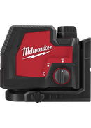 Milwaukee 3522-21 USB Rechargeable Green Cross Line & Plumb Points Laser