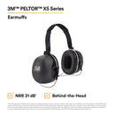 3M PELTOR 67123-case X5B Behind-The-Head Earmuffs (Pack of 10)