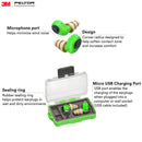 PK/2: 3M PELTOR EEP-100 Electronic Communications Rechargeable Earpieces