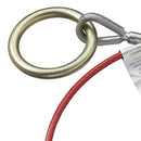PeakWorks V8208406-6' (1.8 m) Cable Anchor Sling - 1/4" PVC Coated Galvanized Cable