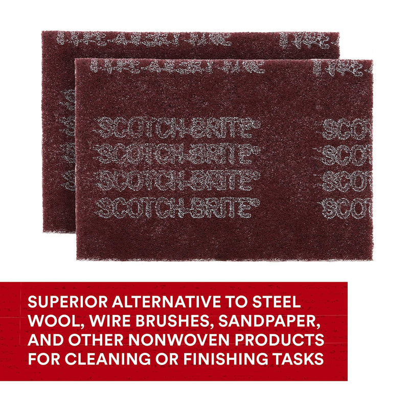 3M Scotch-Brite General Purpose Hand Pad, 6-Inch by 9-Inch, 20-Pad