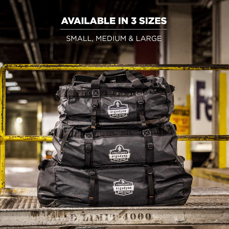 Ergodyne GB5030L Arsenal Water Resistant Duffel Bag, Black