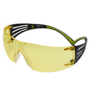 3M™ SecureFit Protective Eyewear, SF403AF-CA, Amber Anti-Fog Lens, Pack of 20