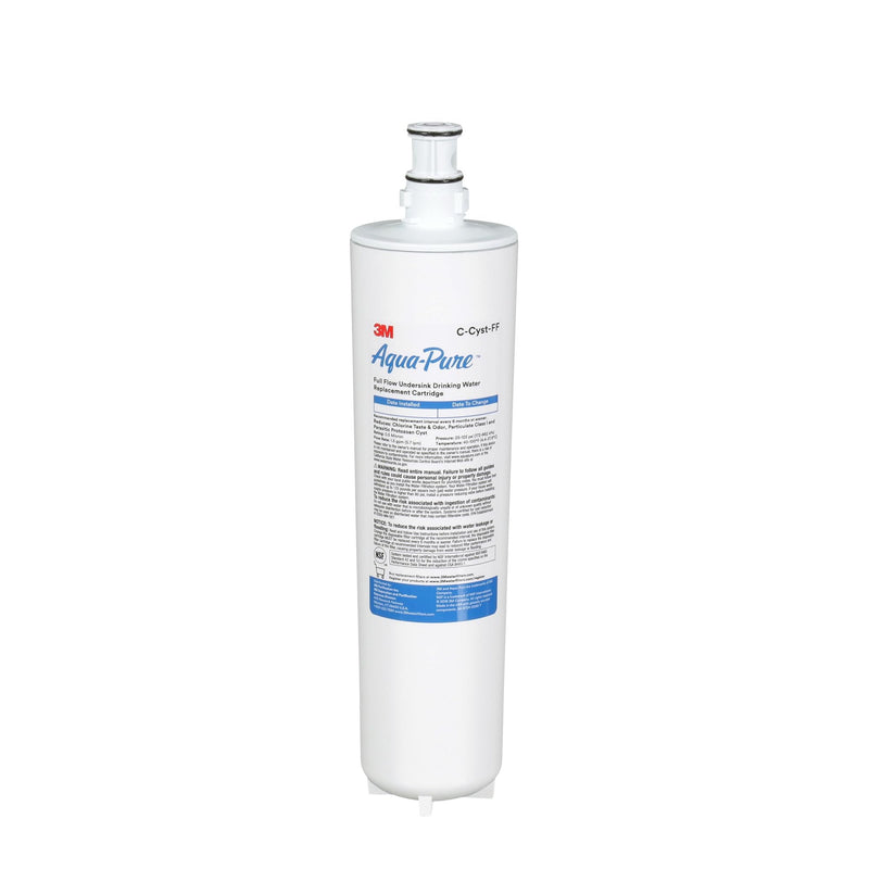 PK/2: 3M Aqua-Pure C-Cyst-FF Under Sink Residential Full Flow Water Filter Replacement Cartridge