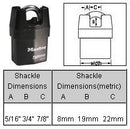 Master Lock - High Security Pro Series Padlocks 6321NKA w/BumpStop Technology