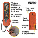 Klein Tools CL120VP Electrical Voltage Test Kit with Clamp Meter, Three Testers, Test Leads, Pouch and Batteries, Multi