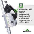 Peakworks Fall Protection V85024 Confined Space Kit - Tripod, 60 ft. SRL and Bag